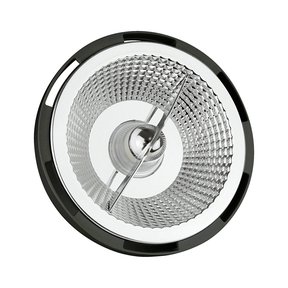 LED žárovka GU10 AR111 12W 1200 lm, 4000K, čočka 45°, černá LED žárovka GU10 AR111 12W 1200 lm, 4000K, čočka 45°, černá
