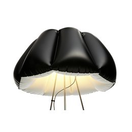 Stojací lampa Puff Buff ORCA Ø80 cm