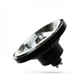 LED žárovka GU10 AR111 12W 1200 lm, 4000K, čočka 45°, černá LED žárovka GU10 AR111 12W 1200 lm, 4000K, čočka 45°, černá