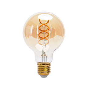 LED filament žárovka G80 E27 4W 1800K 280 lm