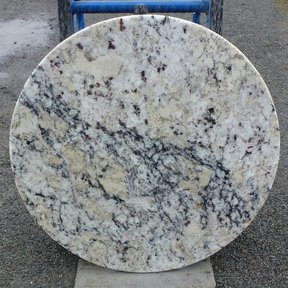 Kamenná stolní deska žula Juparana kruh 50 cm